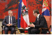 Vučić sa Van der Belenom: Molio sam predsednika Austrije da se uzdrže kada je reč o Kosovu u Interpolu 