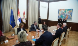 Vučić sa delegacijom Atlantskog saveta o odnosima Srbije i SAD i dijalogu Beograda i Prištine