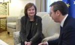 Vučić sa francuskom ministarkom za evropske poslove