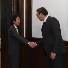  Vučić sa japanskim ministrom: Srbija ključna u regionu za promociju mira 