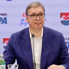 VUČIĆ SA JUSEINOM BOLTOM: Predsednik Srbije ugostio legendarnog atletičara (VIDEO)