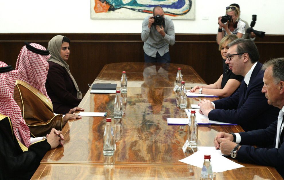 Vučić sa ministrom iz Saudijske Arabije o razvoju saradnje