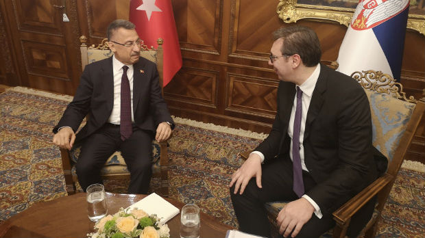 Vučić sa potpredsednikom Turske