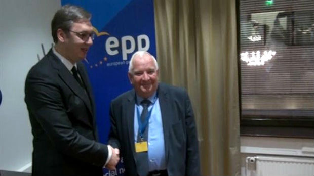 Vučić sa predsednikom EPP