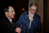 Vučić sa predsednikom Kipra na večeri: Skinuli smo kravate FOTO