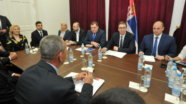 Vučić sa predstavnicima srpskih udruženja u Mostaru