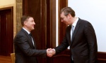 Vučić sa sastao sa zamenikom predsednika Saveta federacije Rusije 