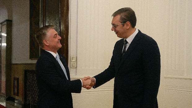 Vučić sa šefom Kancelarije Saveta Evrope