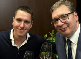 Vučić sa sinom degustirao vina u Veroni: Danilu je posao, a meni ljubav FOTO