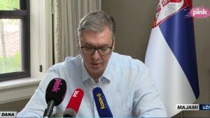 Vučić se obratio iz Majamija: Dolazi vreme odgovornosti