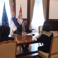 Vučić se sastao sa Afšan Kan: Predsednik Srbije razgovarao sa regionalnom direktorkom Unicefa (FOTO)