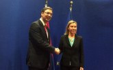 Vučić se sastao sa Federikom Mogerini