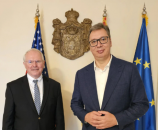 Vučić se sastao sa Kristoferom Hilom: Glavna tema unapređenje srpsko-američkih političkih i ekonomskih odnosa