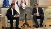 Vučić se sastao sa Lajčakom FOTO