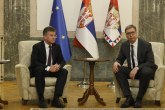Vučić se sastao sa Lajčakom: Srbija nastavlja da insistira na konkretnim koracima