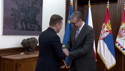 Vučić se sastao sa Okamurom