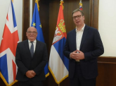 Vučić se sastao sa Stjuartom Pičom: Dobar razgovor