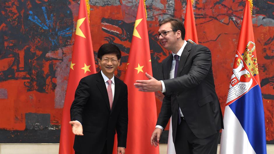 Vučić se sastao sa izaslanikom kineskog predsednika