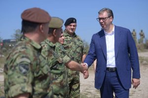 Vučić sutra na promociji najmlađih oficira Vojske Srbije