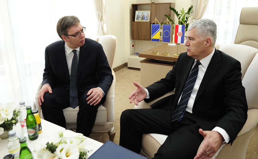 Vučić sutra sa Čovićem o stabilnosti u regionu