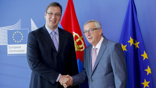 Vučić sutra sa Junkerom i Mogerinijevom u Briselu