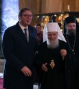 Vučić sa patrijarhom Irinejem