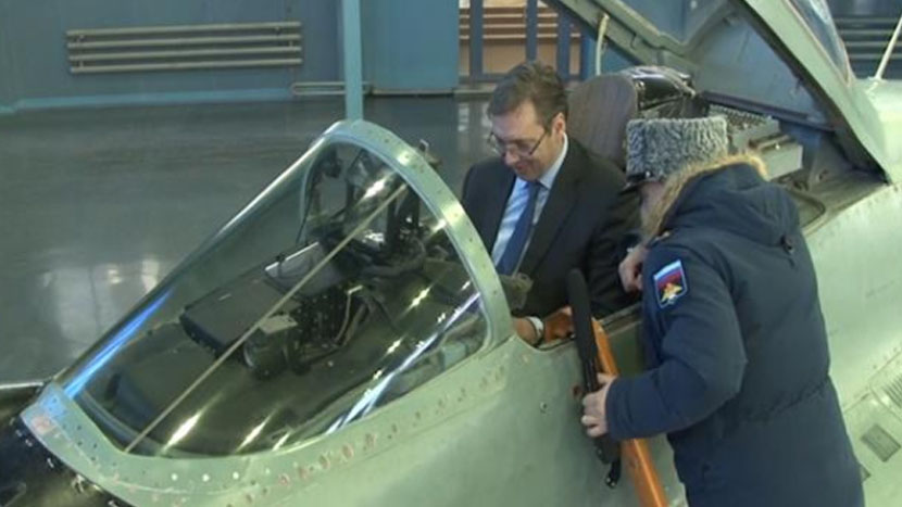 Vucic “tried” one of the MIGs which are arriving to Serbia, Russian colonel said they are INVINCIBLE (PHOTO)