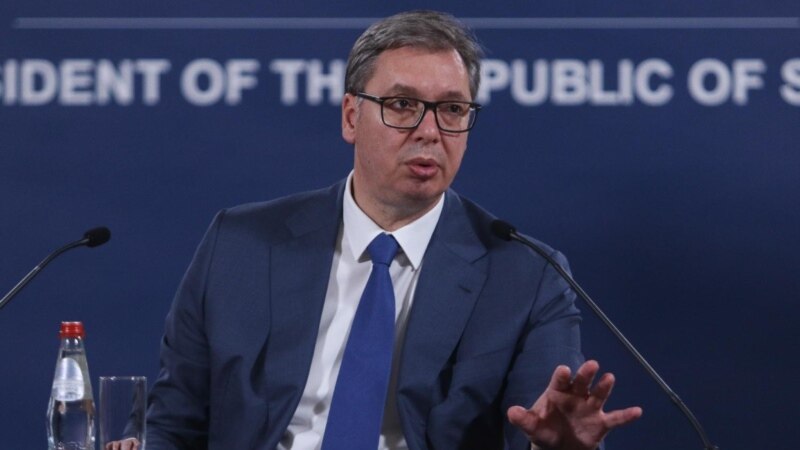 Vučić tvrdi da Priština ne želi deeskalaciju