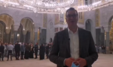 Vučić u Hramu Svetog Save nakon završetka mozaika: Ne postoje reči za ovu lepotu VIDEO/FOTO