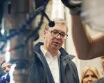 Vučić u Nišu: Otvoren  Ariston , obilazak  Palfingera  i najave novih investicija