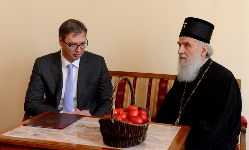 Vučić na sastanku sa patrijarhom Irinejom: Hram na Vračaru će biti završen za vreme mog mandata (FOTO)