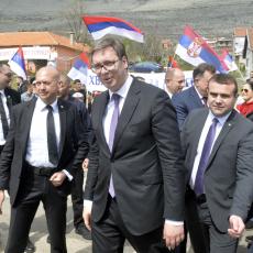 Vučić i Dodik u Trebinju: Drina da bude što manja granica i da jednom nestane među nama!