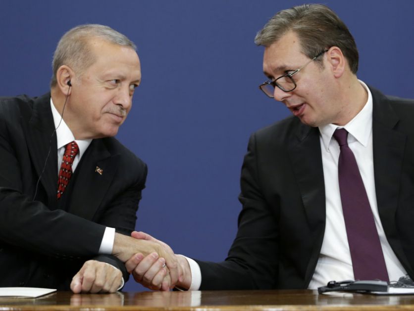 Vučić se sastao sa Erdoganom; Turskoj i Srbiji ključni mir i stabilnost