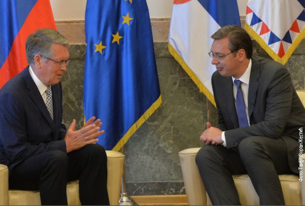 Vučić zahvalio Čepurinu na političkoj podršci koju pruža Rusija
