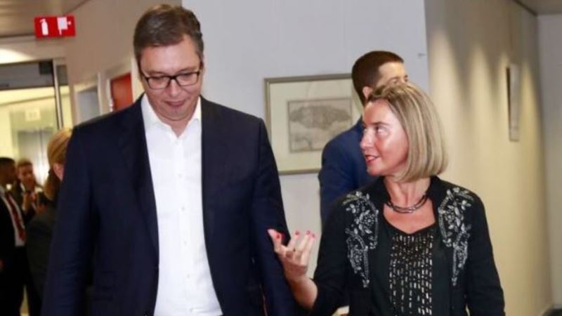 Vučić zahvalio Mogerini, mere Prištine nepremostiva prepreka