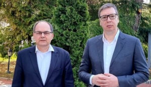 Vuić nakon sastanka sa Šmitom: Srbija poštuje integritet RS unutar BiH