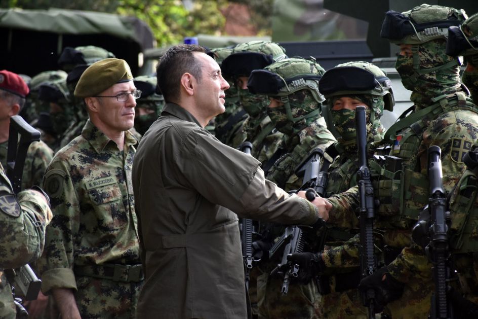 Vulin:Obučena vojska je garant i podrška mirovnoj politici