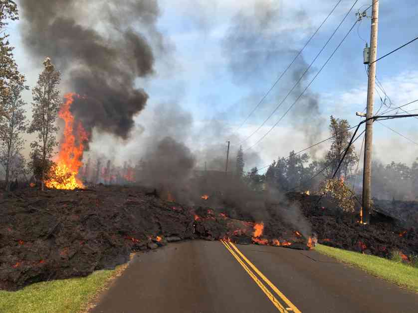 Vulkan na Havajima uništio 26 domova