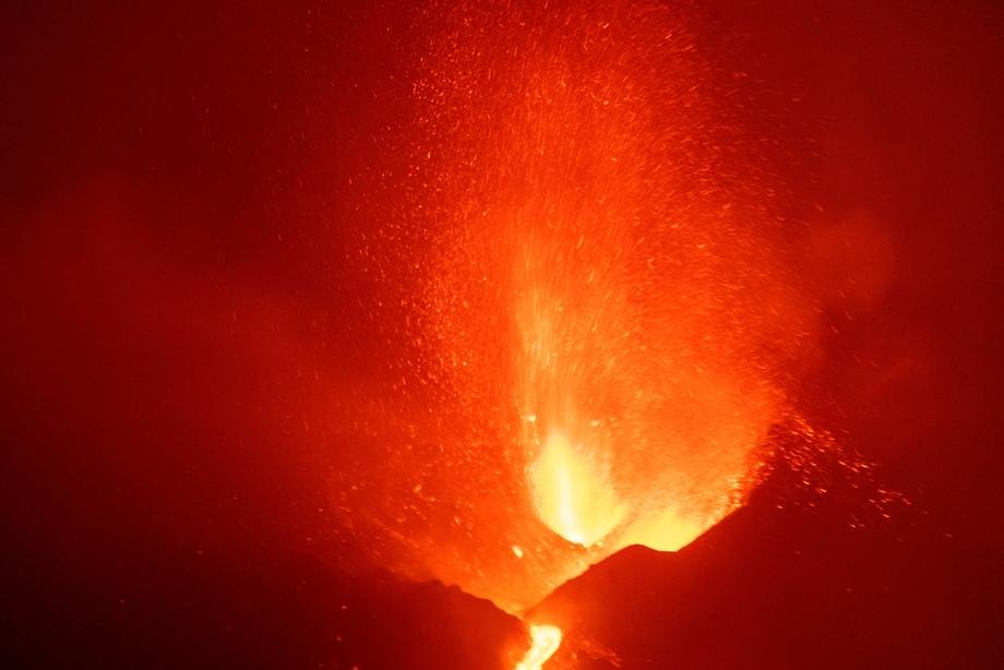 Vulkan zagadio vazduh na Kanarskim ostrvima