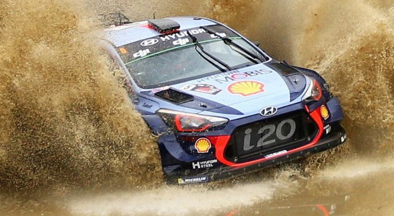 WRC 2017, Reli Australija – Mikelsen na čelu