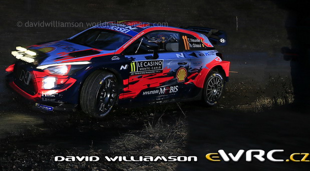 WRC 2020, Rallye Monte Carlo – Ožie najbrži na prvom ispitu a Nojvil sjajan na drugom