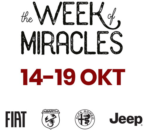 Week of Miracles - Najbolja nedelja za kupovinu automobila