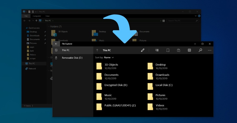Windows 10 krije novi File Manager (+kako ga otvoriti)