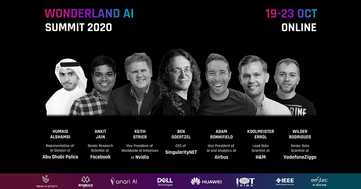 Wonderland AI Summit 2020 (Nvidia, Google, Facebook…)
