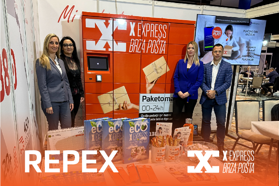 “X Express” predstavio budućnost dostave na “Repex Retail & Property Expo”