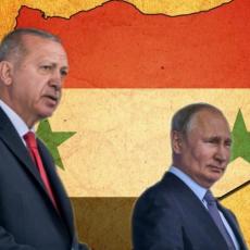 ZAOŠTRAVA SE SITUACIJA U SIRIJI: Erdogan na liniji sa Putinom!