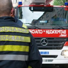 ZAPALIO SE KRAGUJEVAČKI VRTIĆ: Vaspitačice spasavale decu, vatrogasci brzo reagovali!