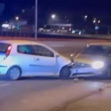 ZAR OPET?! LUDILU NEMA KRAJA! Nova vožnja u KONTRA smeru, DIREKTAN sudar, saobraćajna nesreća u Rakovici, automobili smrskani! (VIDEO)