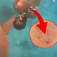 ZASTRAŠUJUĆI SNIMAK: Zver napala ženu dok je plivala, ono što je uradila nakon toga je sve ZAPREPASTILO (VIDEO)
