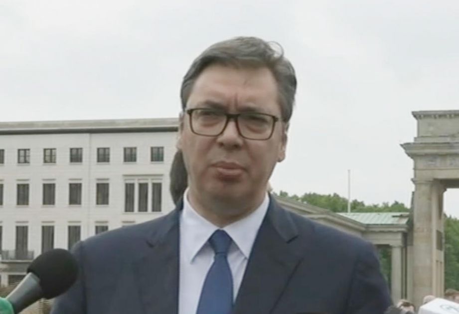 ZAVRŠEN SAMIT U BERLINU Vučić: Srbija nije imala nijedan uslov osim da takse Prištine budu povučene